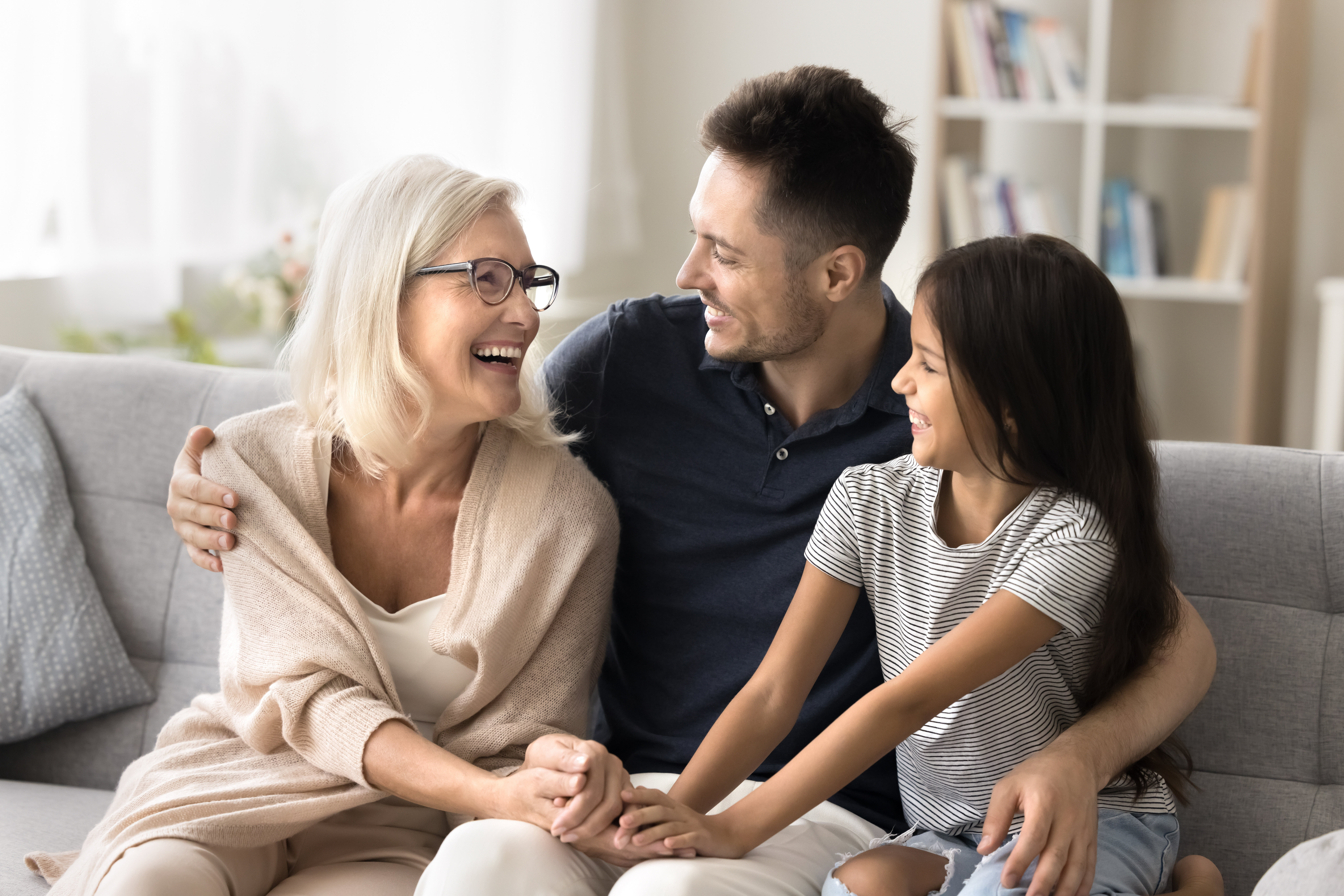Family spending time together